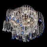 Люстра Космея №4 синяя в Саратове