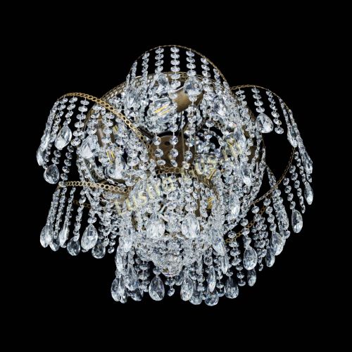 Люстра Космея №5 под бронзу в Саратове Гусь Хрустальный