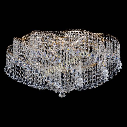 Люстра Космея №6 конус в Саратове Гусь Хрустальный