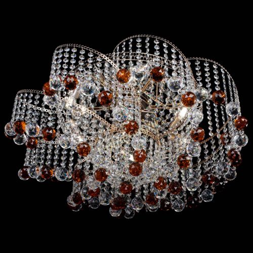 Люстра Космея №6 шар 40 мм чайная в Саратове Гусь Хрустальный