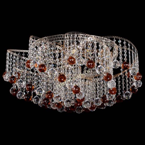 Люстра Космея №6 шар 40 мм чайная в Саратове Гусь Хрустальный