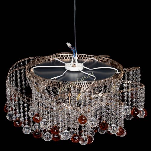 Люстра Космея №6 шар 40 мм чайная в Саратове Гусь Хрустальный