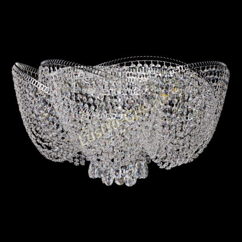 Люстра Космея Бутон большая в Саратове Гусь Хрустальный