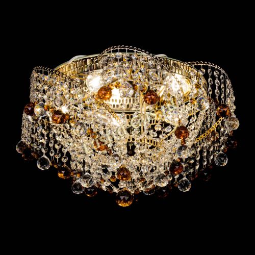 Люстра Космея шар 40 мм чайная в Саратове Гусь Хрустальный