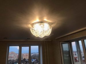 Люстра Космея №1 в Саратове отзыв и фото покупателя