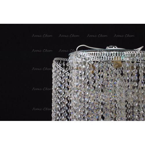 Люстра Катерина Космос 5 ламп шар 30 мм длинная  в Саратове Гусь Хрустальный