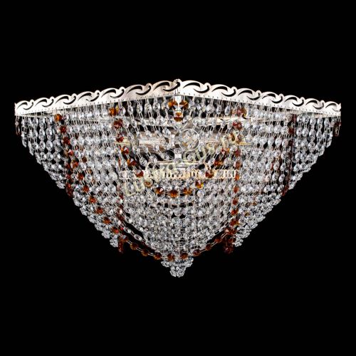 Люстра Квадрат Бриз чайная в Саратове Гусь Хрустальный