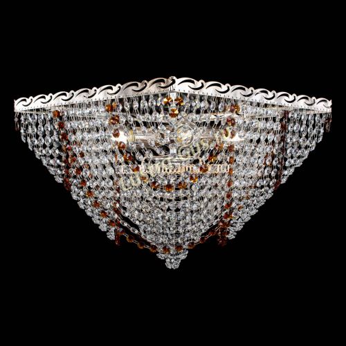 Люстра Квадрат Бриз чайная в Саратове Гусь Хрустальный