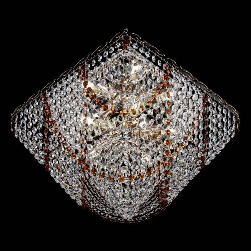 Люстра Квадрат Бриз чайная в Саратове Гусь Хрустальный