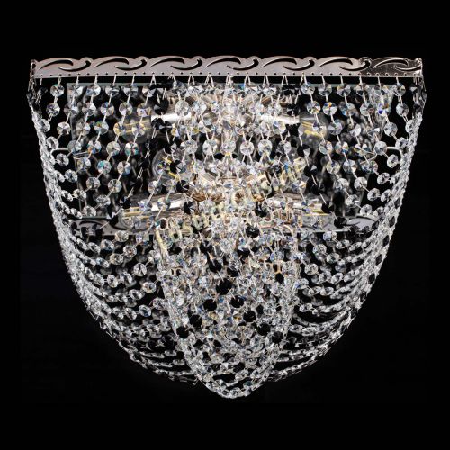 Люстра Квадрат Бриз черная в Саратове Гусь Хрустальный