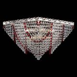 Люстра Квадрат Бриз красная в Саратове