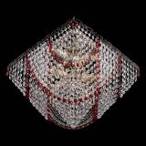 Люстра Квадрат Бриз красная в Саратове