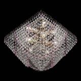 Люстра Квадрат Бриз розовая в Саратове