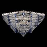 Люстра Квадрат Бриз синяя в Саратове