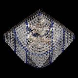 Люстра Квадрат Бриз синяя в Саратове