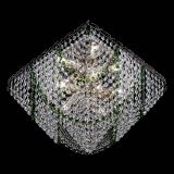 Люстра Квадрат Бриз зеленая в Саратове