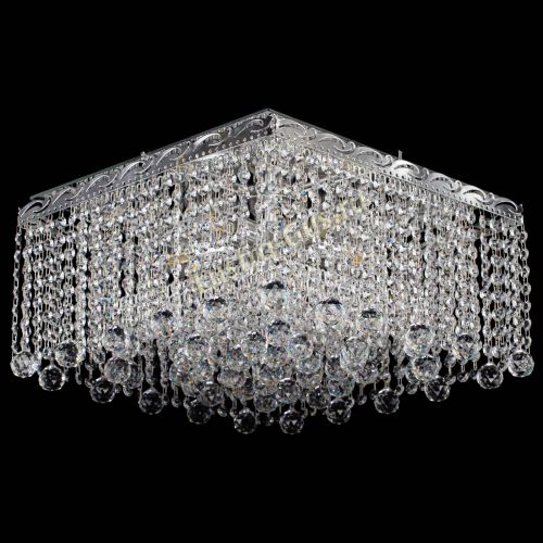 Люстра Квадрат гамма шар 30 мм длинная в Саратове Гусь Хрустальный