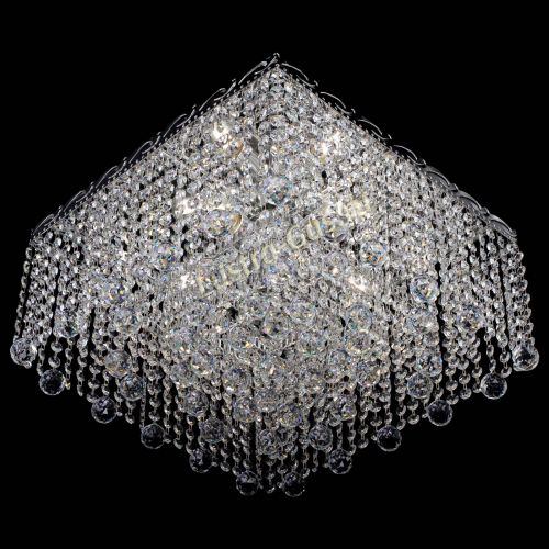 Люстра Квадрат гамма шар 30 мм длинная в Саратове Гусь Хрустальный