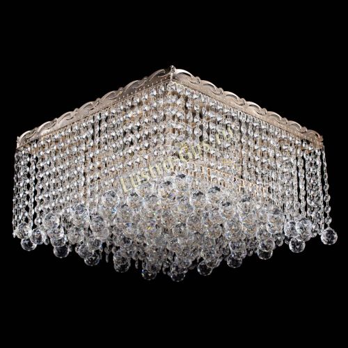 Люстра Квадрат гамма шар 30 мм длинная в Саратове Гусь Хрустальный