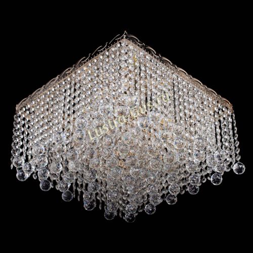 Люстра Квадрат гамма шар 30 мм длинная в Саратове Гусь Хрустальный