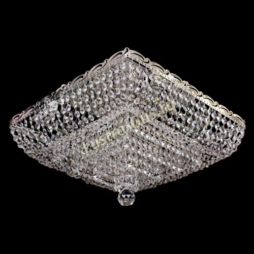 Люстра Квадрат Капель в Саратове Гусь Хрустальный