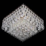 Люстра Квадрат Каскад с пластинками в Саратове