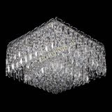 Люстра Квадрат Каскад с пластинками в Саратове