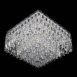 Люстра Квадрат Каскад с пластинками в Саратове