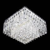 Люстра Квадрат Каскад с пластинками в Саратове