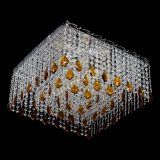 Люстра Квадрат Оптикон Лепестки чайная в Саратове