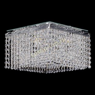  Люстра Квадрат Оптикон 3 лампы