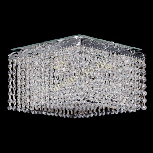 Люстра Квадрат Оптикон 3 лампы в Саратове Гусь Хрустальный