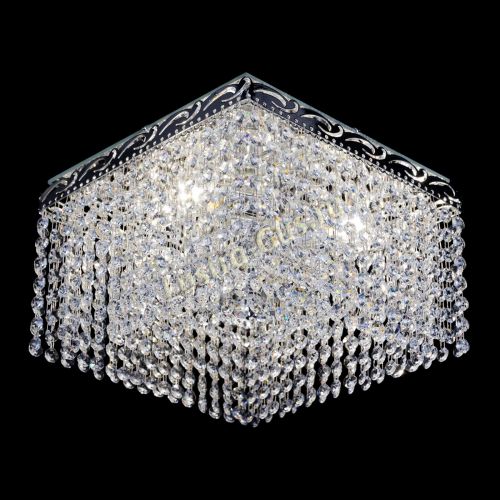 Люстра Квадрат Оптикон 3 лампы в Саратове Гусь Хрустальный