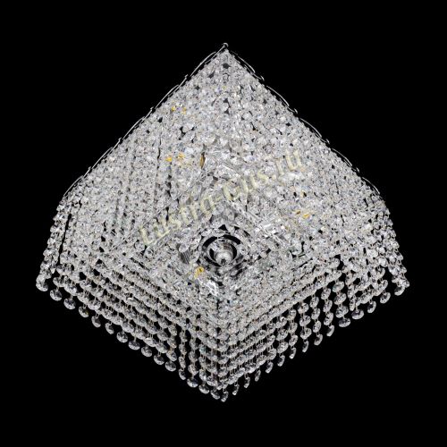 Люстра Квадрат Оптикон 3 лампы в Саратове Гусь Хрустальный