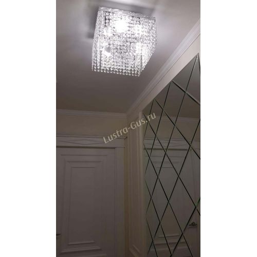 Люстра Квадрат Оптикон в Саратове Гусь Хрустальный