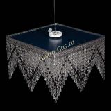 Люстра Квадрат Венеция уголки №5 черная в Саратове