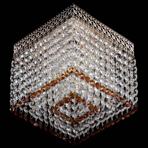 Люстра Квадрат Венеция №1 чайная в Саратове Гусь Хрустальный