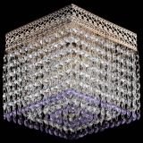 Люстра Квадрат Венеция №1 фиолетовая в Саратове