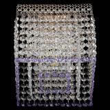 Люстра Квадрат Венеция №1 фиолетовая в Саратове