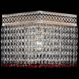 Люстра Квадрат Венеция №1 красная в Саратове