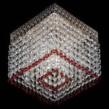 Люстра Квадрат Венеция №1 красная в Саратове