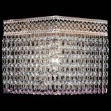 Люстра Квадрат Венеция №1 розовая в Саратове