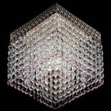 Люстра Квадрат Венеция №1 розовая в Саратове