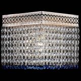 Люстра Квадрат Венеция №1 синяя в Саратове