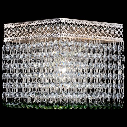 Люстра Квадрат Венеция №1 зеленая в Саратове Гусь Хрустальный