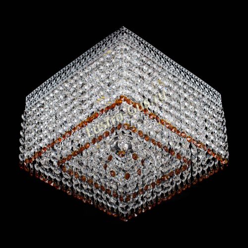 Люстра Квадрат Венеция №3 чайная в Саратове Гусь Хрустальный