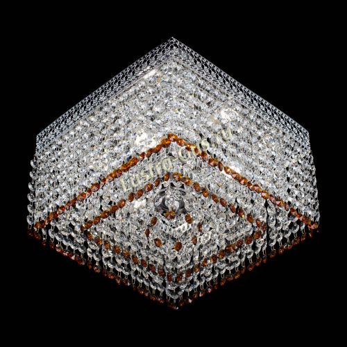 Люстра Квадрат Венеция №3 чайная в Саратове Гусь Хрустальный