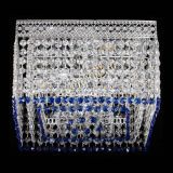 Люстра Квадрат Венеция №3 синяя в Саратове