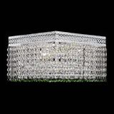 Люстра Квадрат Венеция №3 зеленая в Саратове