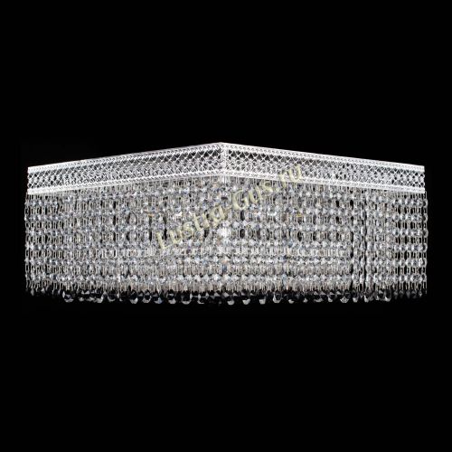 Люстра Квадрат Венеция №5 черная в Саратове Гусь Хрустальный